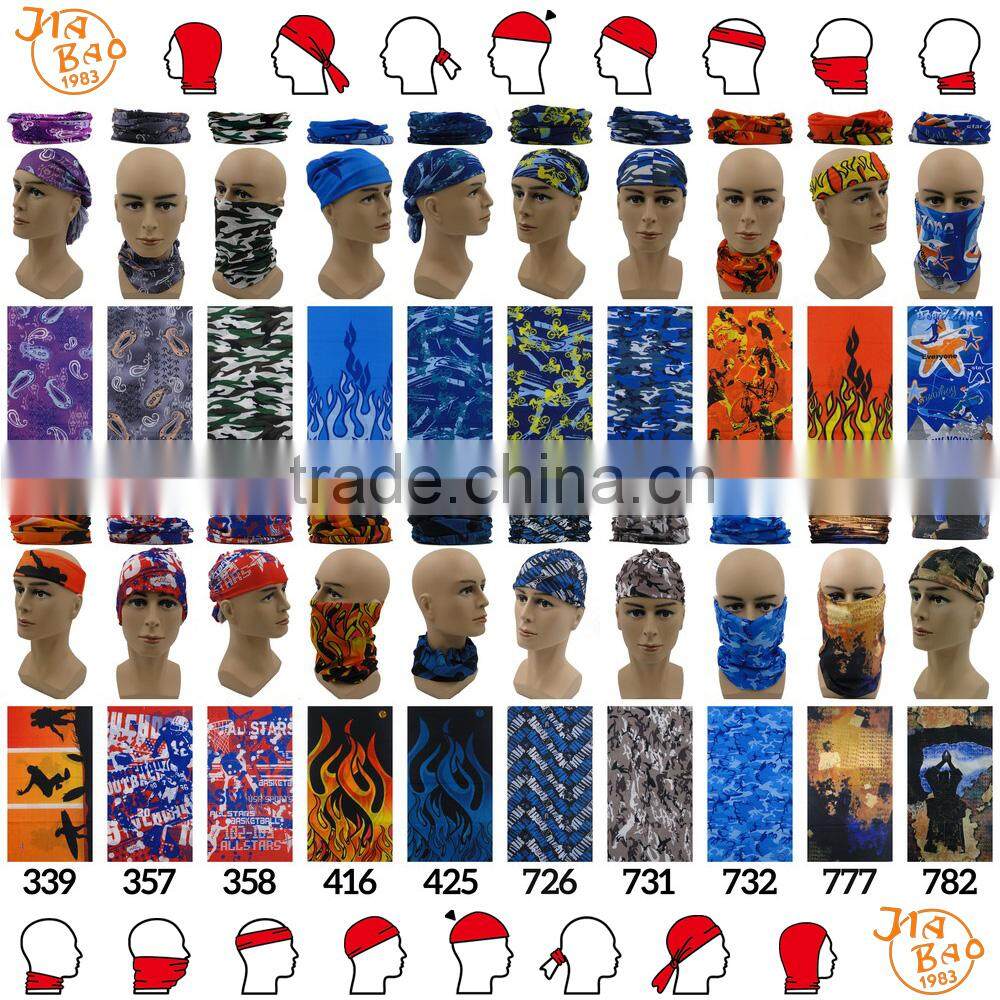 Factory wholesale fashion seamless rolly towel magic multifunctional headband