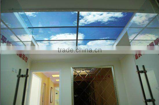 LED blue sky and cloud panel light