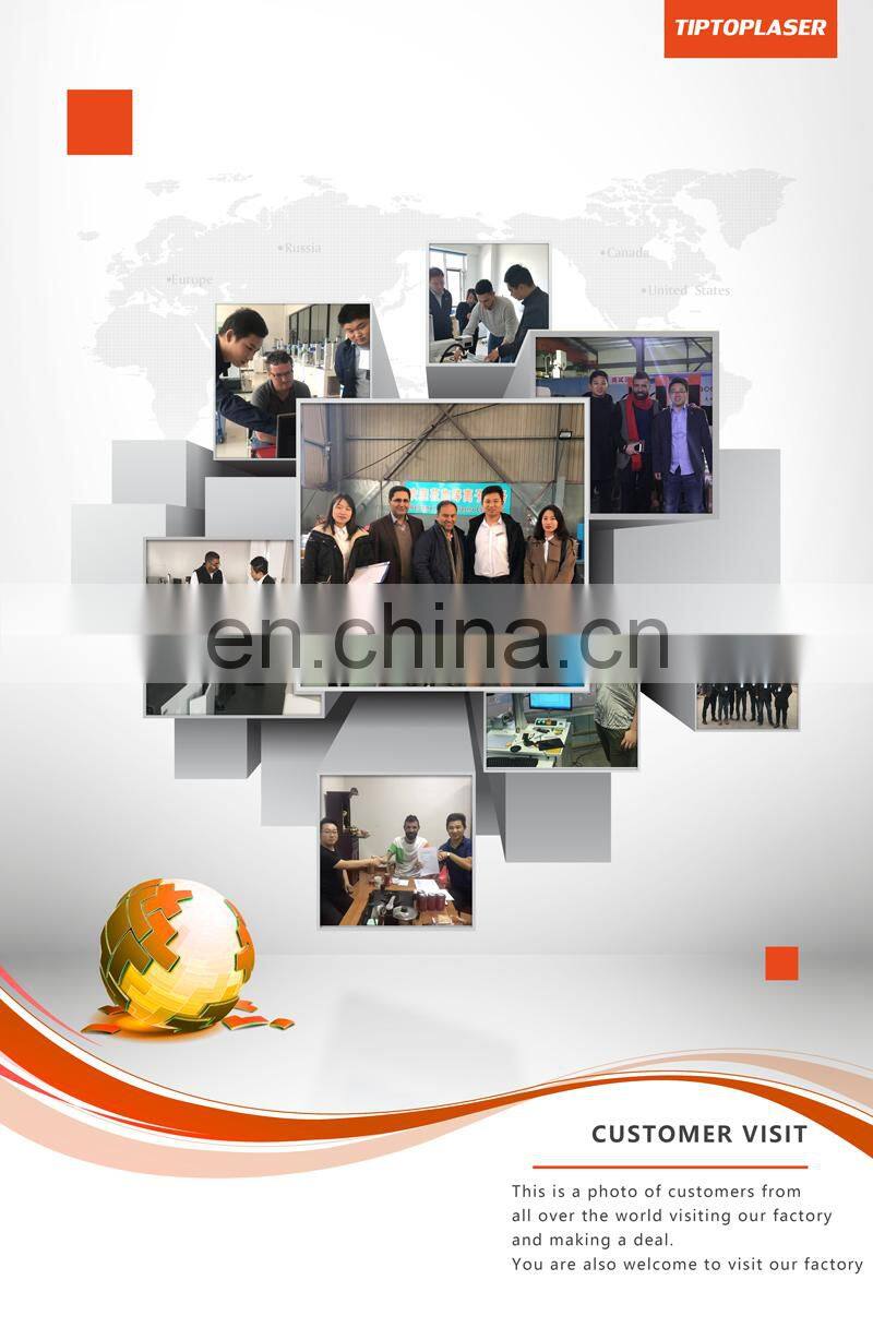 TIPTOP LASER CO2 laser plastic/Paper/MDF/Glass engraving machine cnc cutting machine
