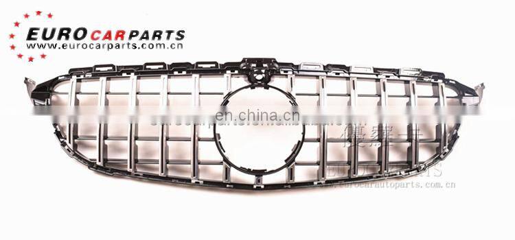 W205 gt grille for C-class W205 2014-2016year ABS W205 grille