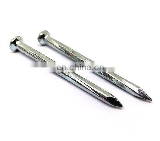 Twist shank Galvanized concrete nails