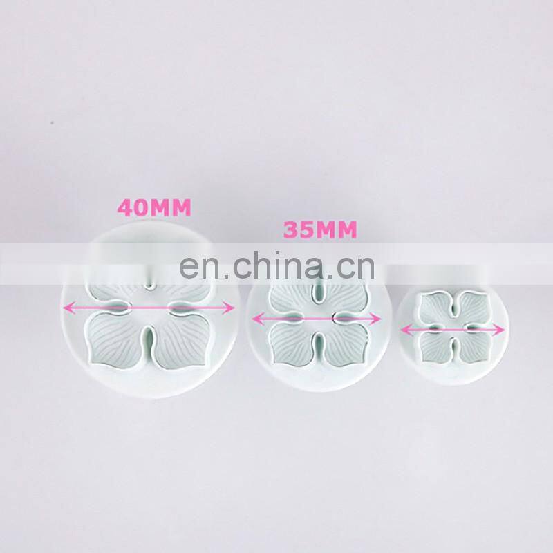 Home Bake-ware Flower Plunger Cutter Molds Embossed Stamp For Fondant Cake Cookie