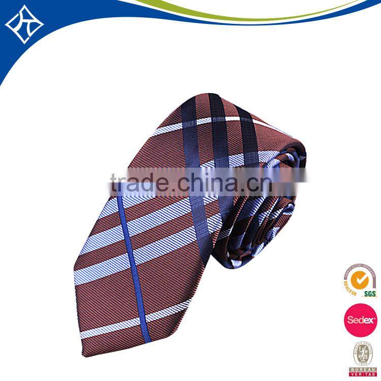 Custom cheap elastic Polyester Men's LOGO Necktie