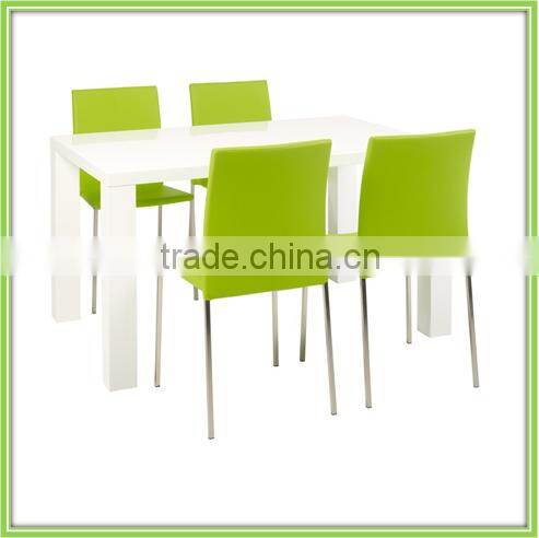 Rectange MDF Wood Dining Table White