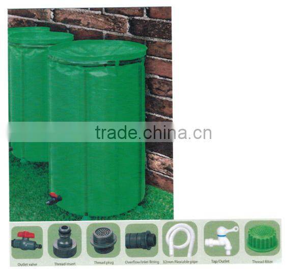 Collapsible Garden Plastic water tank with PVC-400L
