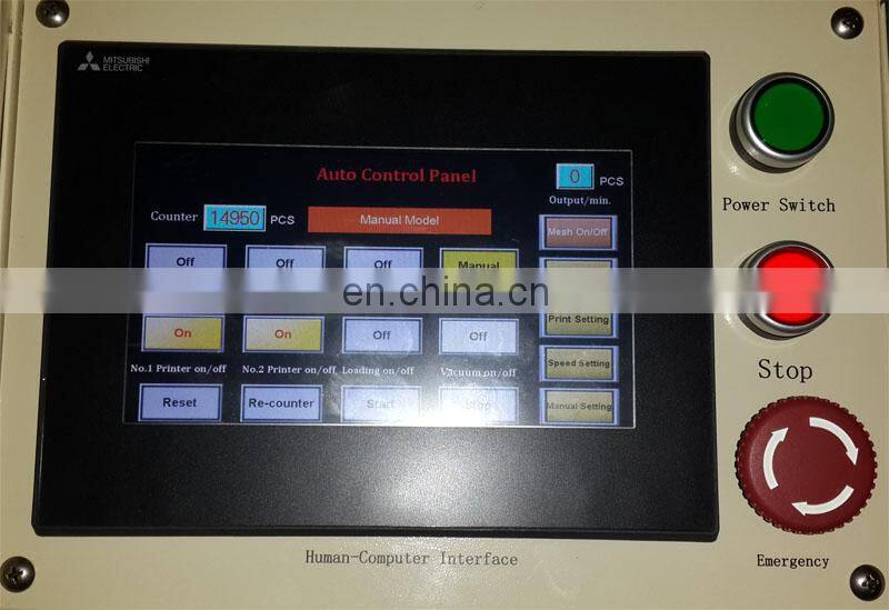 Single Color Screen Printing Machines For Ruler