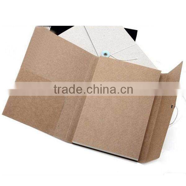 Envelope design notebook recycled kraft paper notebook