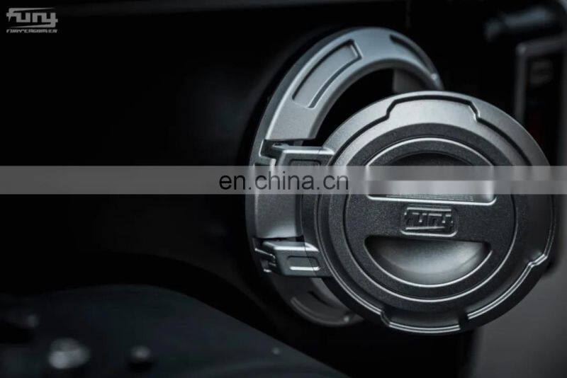 Fury New design Tank cover for Jeep Wrangler JK gas cover for Jeep auto Fuel tank gas cover 4X4 accessory maiker manufacturer