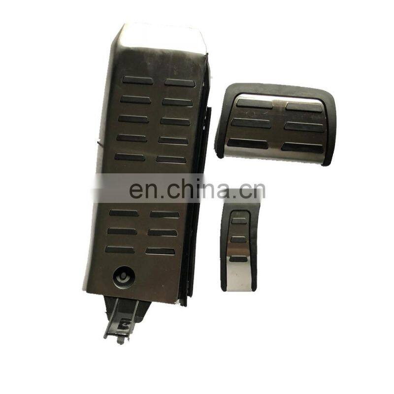 Car Pedal Accelerator Brake Cluth Foot Rest Anti Slip Pedal Pad For Audi A6 2008-2012