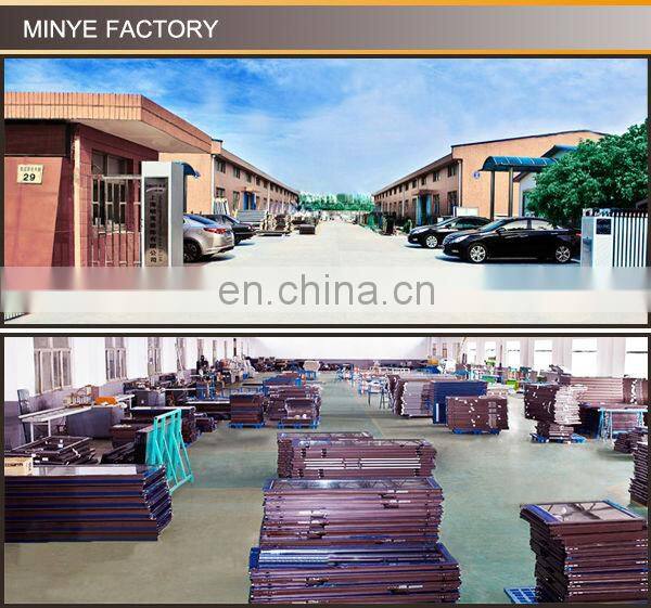 Europe style Big Silding Windows Thermal Break Aluminum Sliding Windows Arched Top Design with Wide Opening View