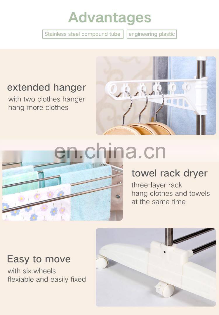 Dependent quality portable folding clothes dryer rack