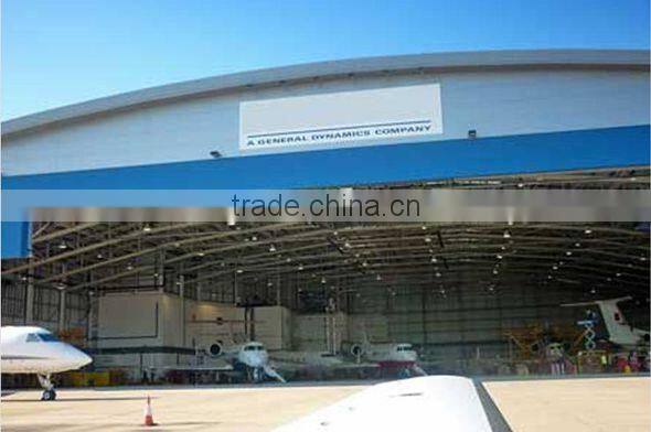 Factory steel structure drawing for hangar