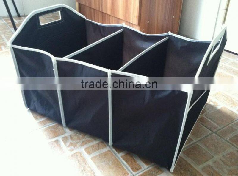 Customized car trunk front seat organizer