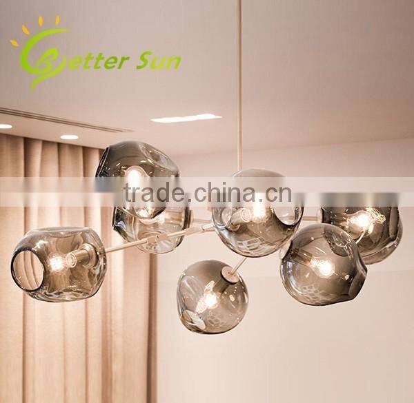 Hot Sale Lindsey Glass Ball American Style Modern Pendant Light