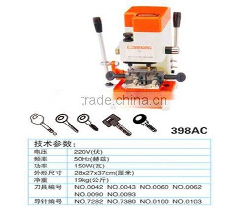 Wenxing 398AC key cutting machine with vertical cutter