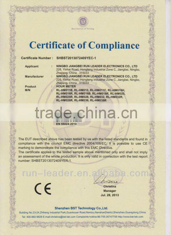 inductive Motorcycle Hour Meter Tachometer for Yamaha,Hongda,Tractor,waterproof