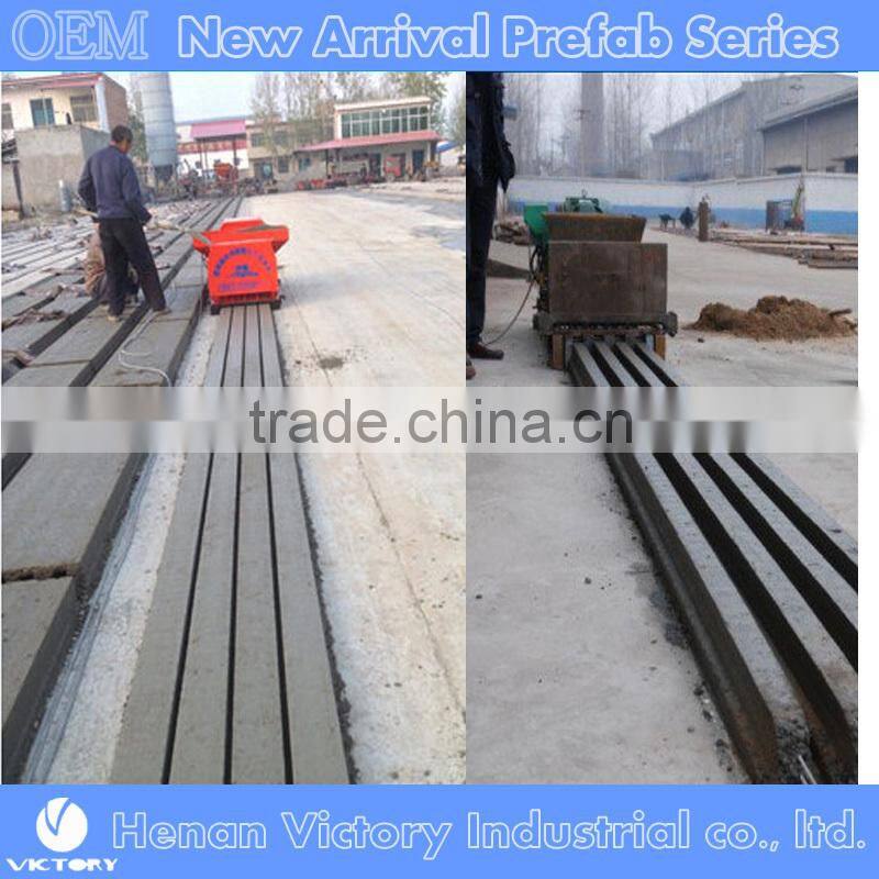 Precast reinforced concrete column extruder machine for small and medium business at home