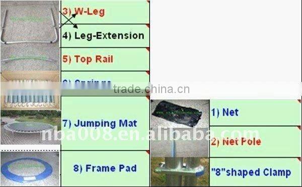 Hot and Cheap Popular Singal Bungee Trampoline for Sale