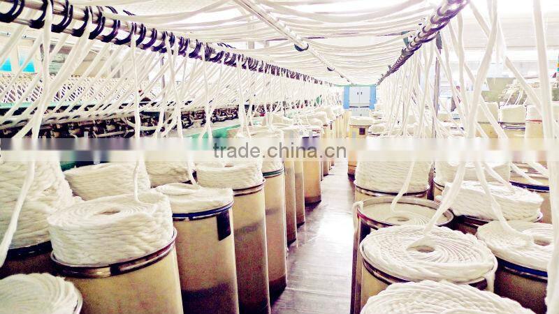 Hot sale 20S yarn count 203 polyester thread Z twist raw white color