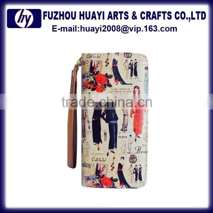 Wholesale ladies fancy hand purse small clutch purse woman , violet purse wallet bag charm