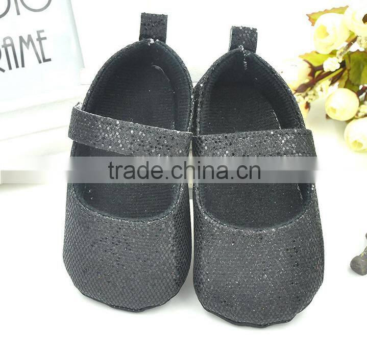 PU Sequin princess shoes baby toddler shoes babyshoes soft sole baby shoes