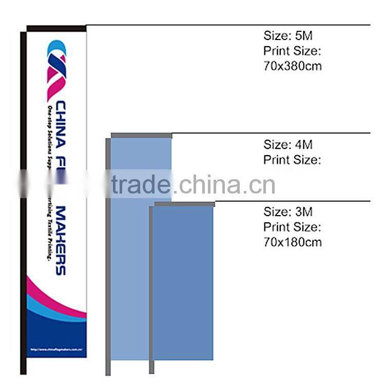 outdor street rectangle banner flag