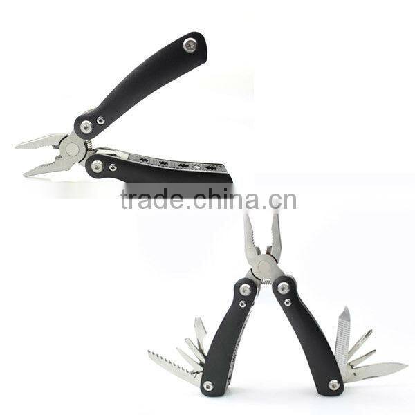 Combination plier with black handle