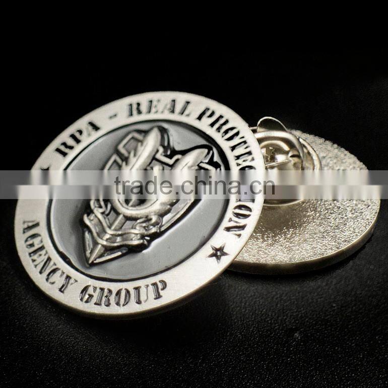 cheap custom suit black badge,how to make lapel pins at home