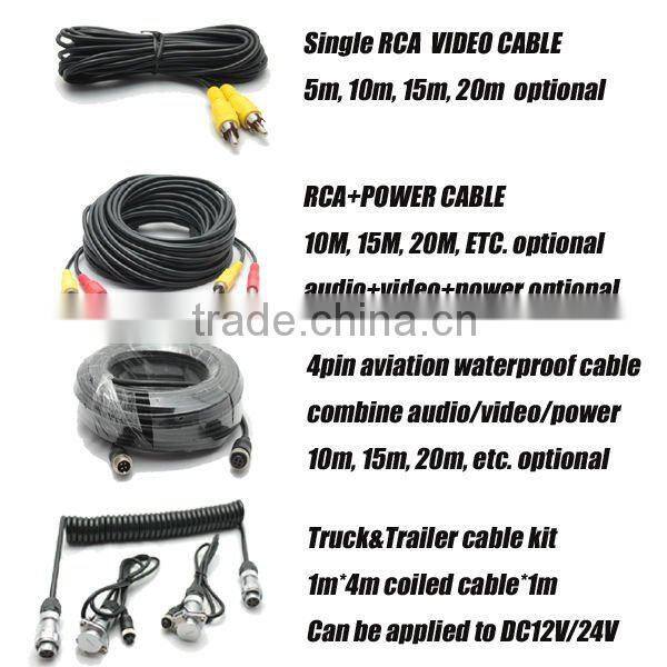 CMD-900 Sony CCD truck reverse camera 24V with night vision and waterproof with 18 led, with MIC optional