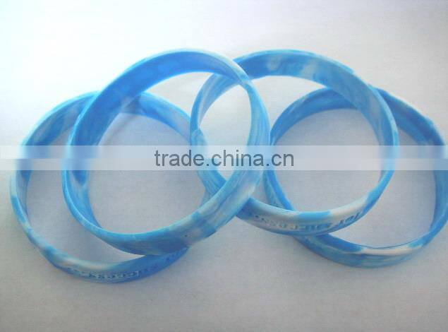 custom size silicone wristband without text