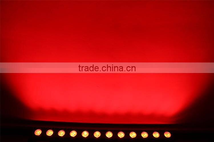 Decorative wirelss dmx 24pcs 10w 4in1 RGBW led bar light with battery