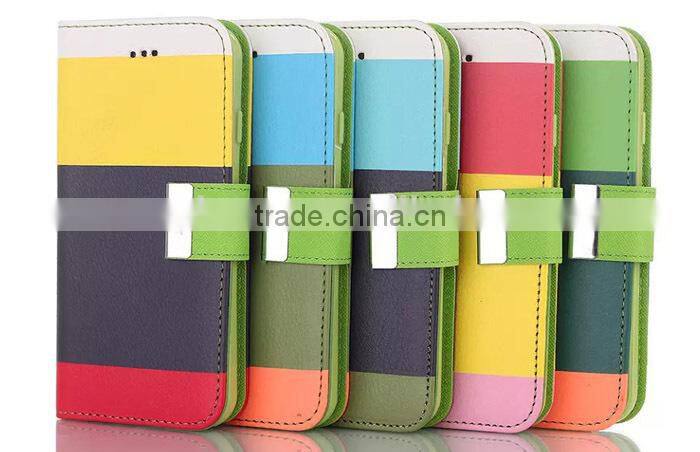 Cell Phone Print Leather Case For Moto G 2nd Generation