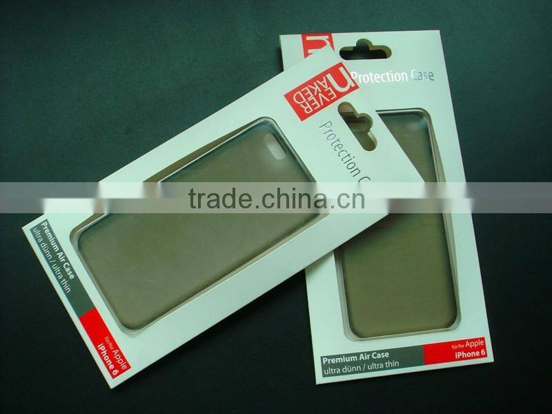 Personalized cardboard packaging for phone case