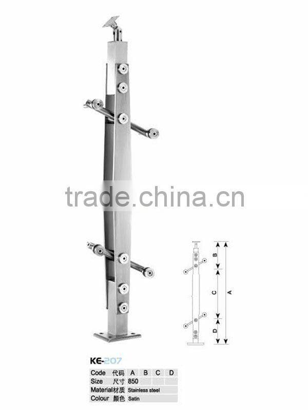 2016 HOT SALE design modern stair railing / cast iron stair railing / white marble stair railing designsgarden stair railing