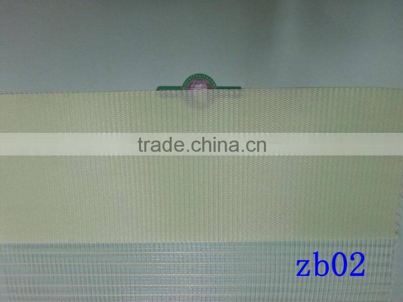 Double Layer Manural Zebra Blind For Living Room