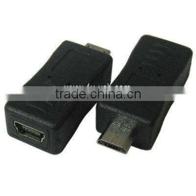 Mini USB 5 Pin Female to Micro USB 5 Pin Male adapter