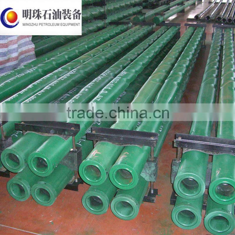 Cylindrical, Spiral,Nonmagnetic API SPECT Drill Collar for oilwell from Dongying China