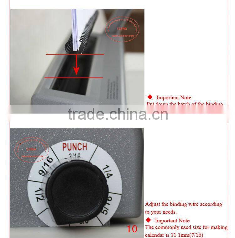 Perfect iron ring binding machine