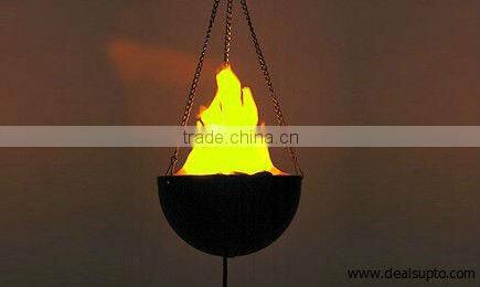 The chains mysterious connection flame silk fire lamp