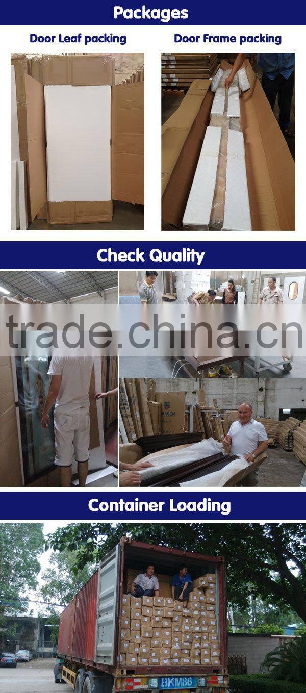 The latest design wood contemporary interior doors for bed room furniture on sale