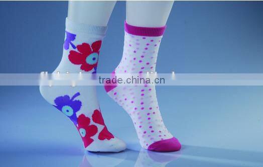 Hot selling young girl sock/dress sock/knee sock china