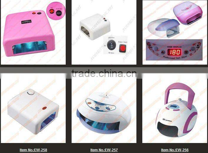 wholesale 2014 free shipping New 36W EU Plug Gel UV Curing Professional UV gel Lamp Light nail Dryer Nail Art high quality