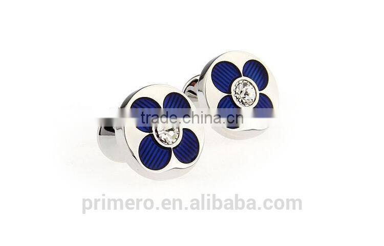 PRIMERO 2015 Fashion jewelry enamel Amethyst cufflinks 925 sterling silver cufflink Pattern Cufflinks French cufflinks