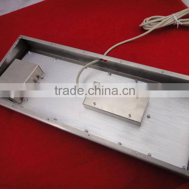 High quality telecommunication equipment metal keyboard