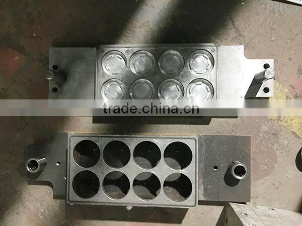 HGMF-500 China made ceramic heating servo mortor control automatic plastic cup lid making machine