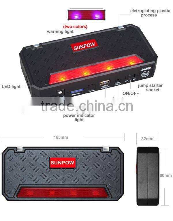 2015 new products caution light jump starter jump starter firefly