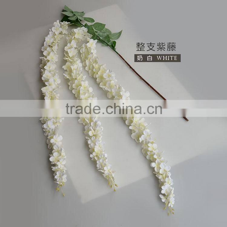 pink, white wisteria,artificial flowers wisteria wedding decoration wisteria silk flower wisteria