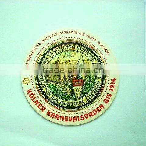 2015 customizing brands printable beer mat coaster paper