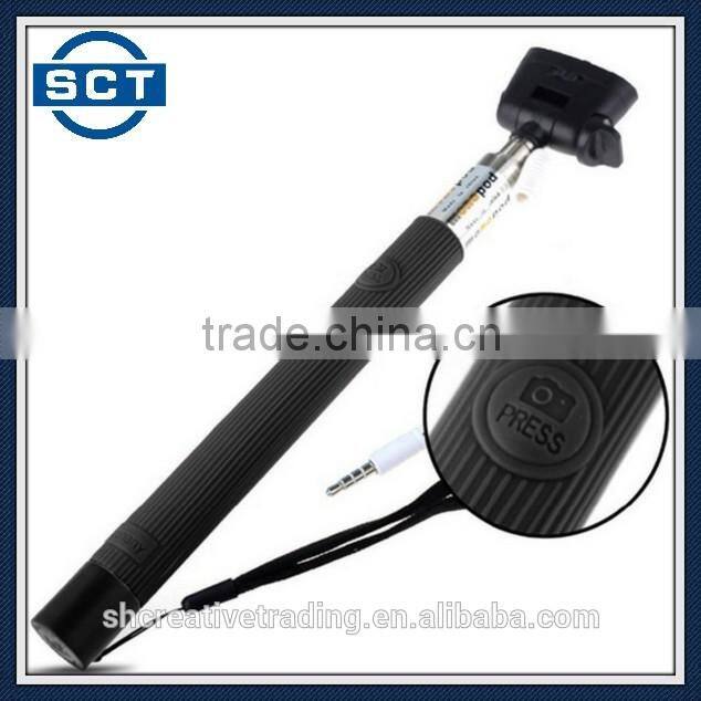 Selfie Monopod Telescopic Selfie Stick with Cable No Batteries Required