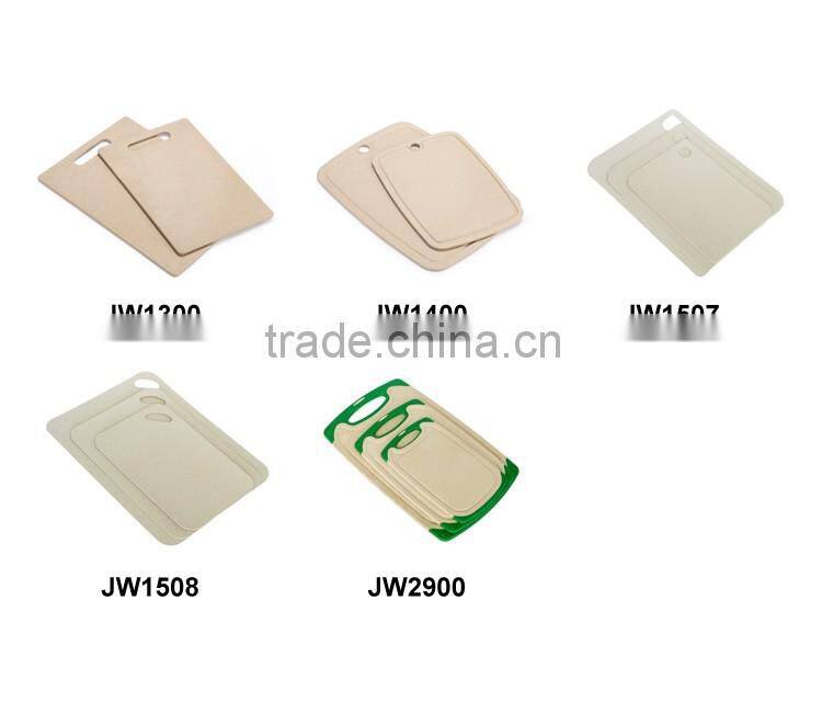Cheap plastic rice cutting board set